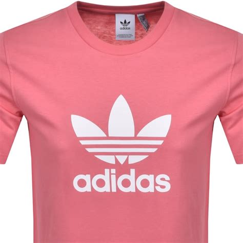 adidas original pink shirt|Adidas pink shirt men.